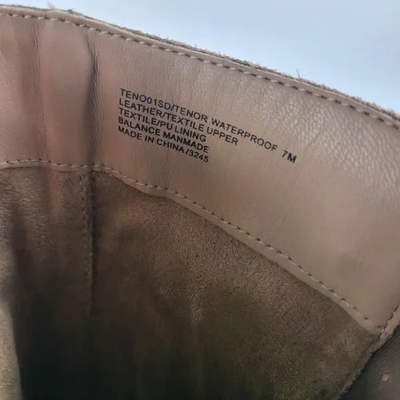 BLONDO TENOR Waterproof Knee High Boot Tan stretch Size 7M - Picture 10 of 16